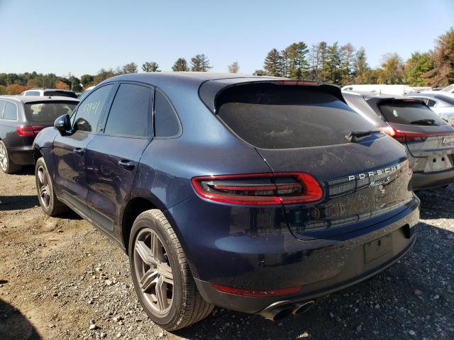 WP1AB2A58FLB64395 - 2015 PORSCHE MACAN S BLUE photo 3