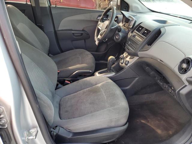 1G1JA5SH3D4237672 - 2013 CHEVROLET SONIC LS SILVER photo 5