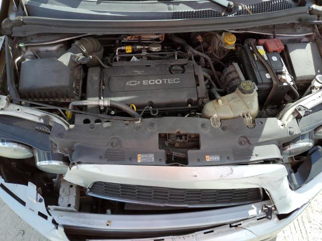 1G1JA5SH3D4237672 - 2013 CHEVROLET SONIC LS SILVER photo 7