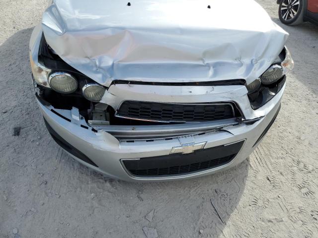 1G1JA5SH3D4237672 - 2013 CHEVROLET SONIC LS SILVER photo 9