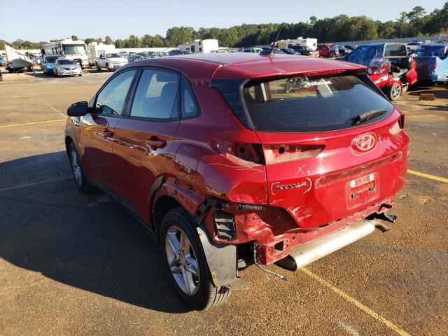 KM8K1CAAXKU300005 - 2019 HYUNDAI KONA SE RED photo 3