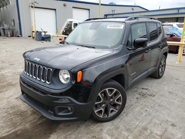 ZACCJABT0FPB32413 - 2015 JEEP RENEGADE L BLACK photo 2