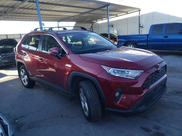 4T3B6RFV4MU059780 - 2021 TOYOTA RAV4 XLE P RED photo 1