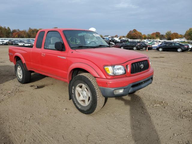 5TEWN72N22Z890825 - 2002 TOYOTA TACOMA XTR RED photo 1