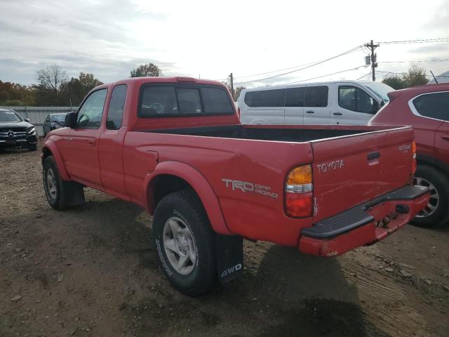 5TEWN72N22Z890825 - 2002 TOYOTA TACOMA XTR RED photo 3