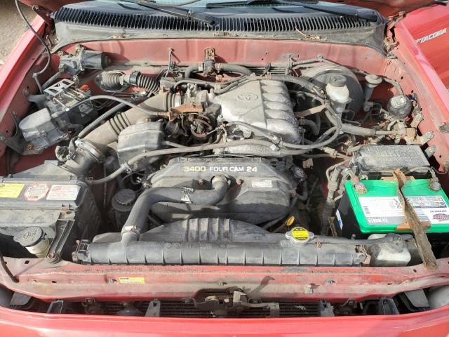 5TEWN72N22Z890825 - 2002 TOYOTA TACOMA XTR RED photo 7