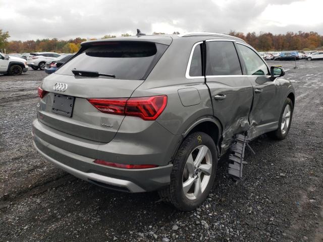 WA1AUCF39N1039323 - 2022 AUDI Q3 PREMIUM GRAY photo 4