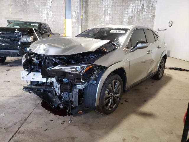 JTHR9JBH4N2062579 - 2022 LEXUS UX 250H BA SILVER photo 2