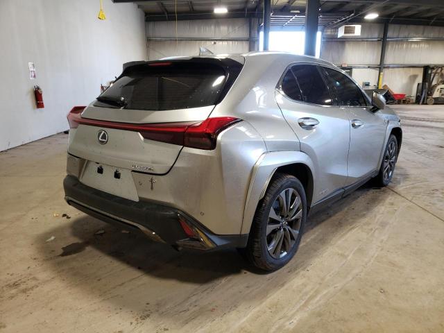 JTHR9JBH4N2062579 - 2022 LEXUS UX 250H BA SILVER photo 4