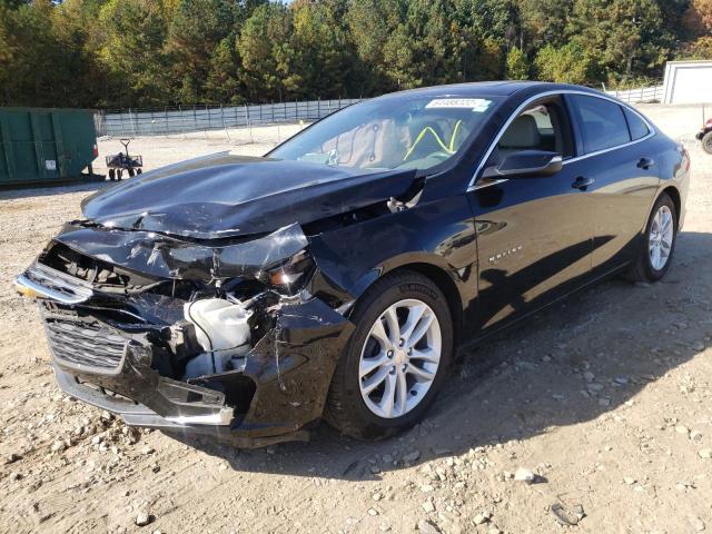 1G1ZJ5SU7GF324709 - 2016 CHEVROLET MALIBU HYB BLACK photo 2