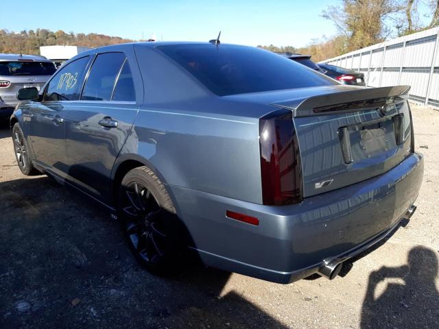 1G6DX67D460197081 - 2006 CADILLAC STS-V GRAY photo 3