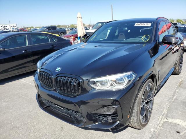 5YMUJ0C07M9F99520 - 2021 BMW X4 M COMPE BLACK photo 2