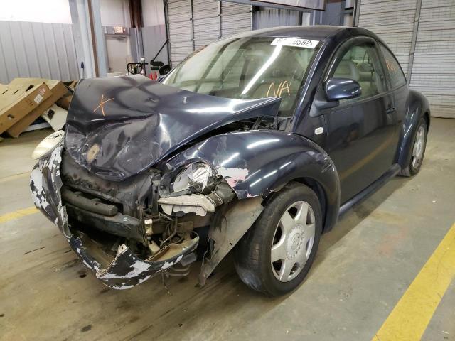 3VWCC21CXXM439350 - 1999 VOLKSWAGEN NEW BEETLE 蓝色 照片 9