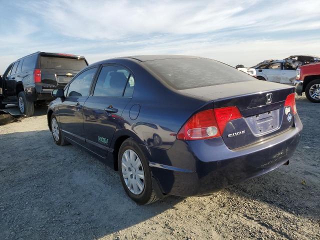 1HGFA46528L000241 - 2008 HONDA CIVIC GX BLUE photo 3