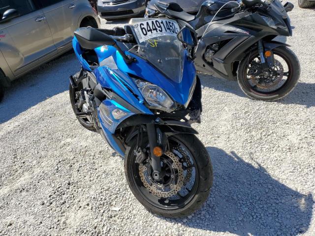 JKAEXEK18JDA11856 - 2018 KAWASAKI EX650-F 蓝色 照片 1