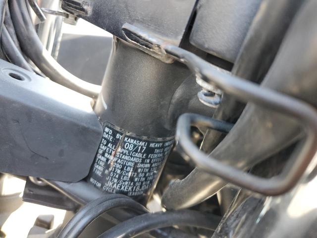 JKAEXEK18JDA11856 - 2018 KAWASAKI EX650-F 蓝色 照片 10