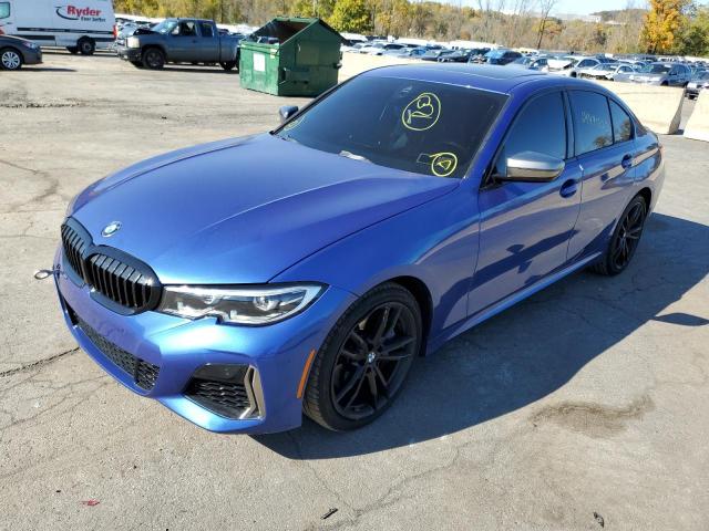 WBA5U9C0XLFH71366 - 2020 BMW M340XI BLUE photo 2