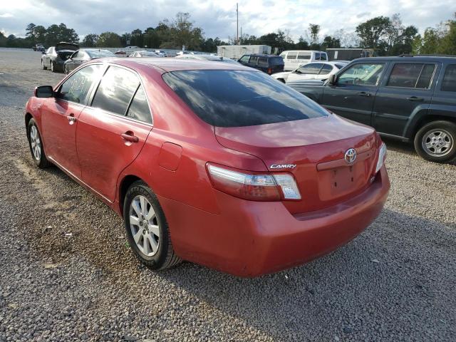 4T1BB46K08U046446 - 2008 TOYOTA CAMRY HYBR RED photo 3