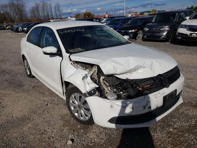 3VW2K7AJ0EM429319 - 2014 VOLKSWAGEN JETTA BASE 白色 照片 1