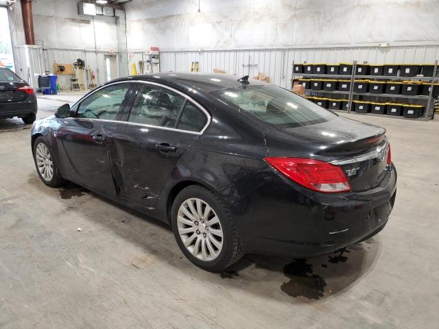 W04GW5EV7B1079219 - 2011 BUICK REGAL CXL BLACK photo 3