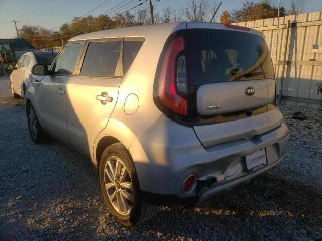 KNDJP3A52K7691540 - 2019 KIA SOUL + SILVER photo 3