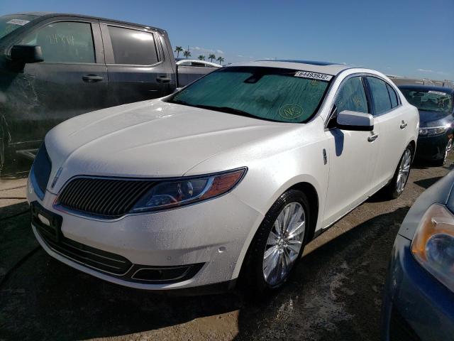 1LNHL9FT0FG604921 - 2015 LINCOLN MKS WHITE photo 2