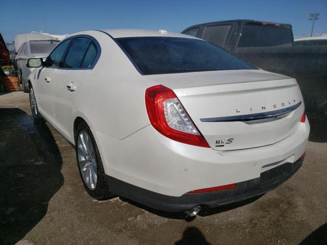 1LNHL9FT0FG604921 - 2015 LINCOLN MKS WHITE photo 3