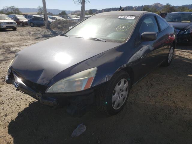 1HGCM82293A025901 - 2003 HONDA ACCORD LX CHARCOAL photo 2