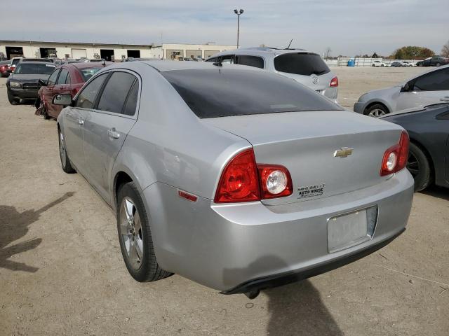 1G1ZC5EBXAF109076 - 2010 CHEVROLET MALIBU 1LT ვერცხლისფერი ფოტო 3