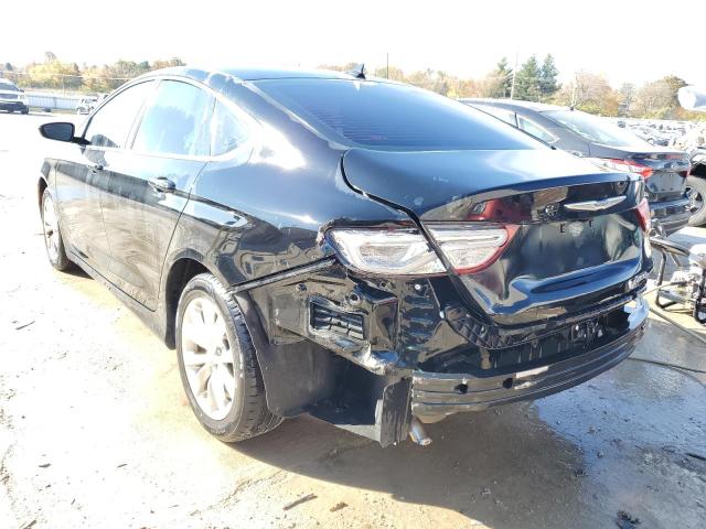 1C3CCCCB5FN645469 - 2015 CHRYSLER 200 C BLACK photo 3