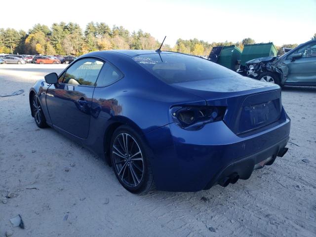 JF1ZNAA19D1709411 - 2013 TOYOTA SCION FR-S BLUE photo 3