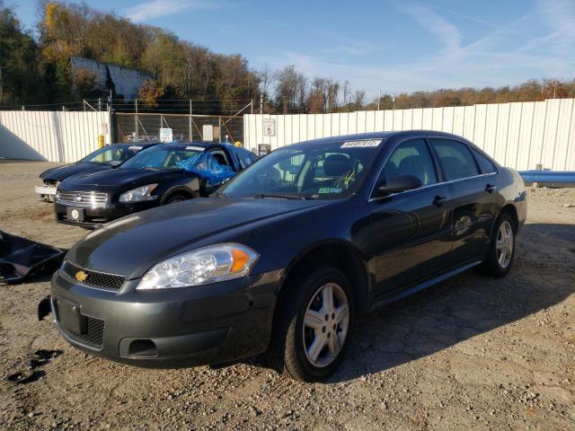 2G1WD5E39D1254775 - 2013 CHEVROLET IMPALA POL CHARCOAL photo 2