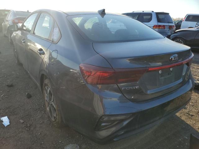 3KPF24AD5ME309859 - 2021 KIA FORTE FE GRAY photo 2