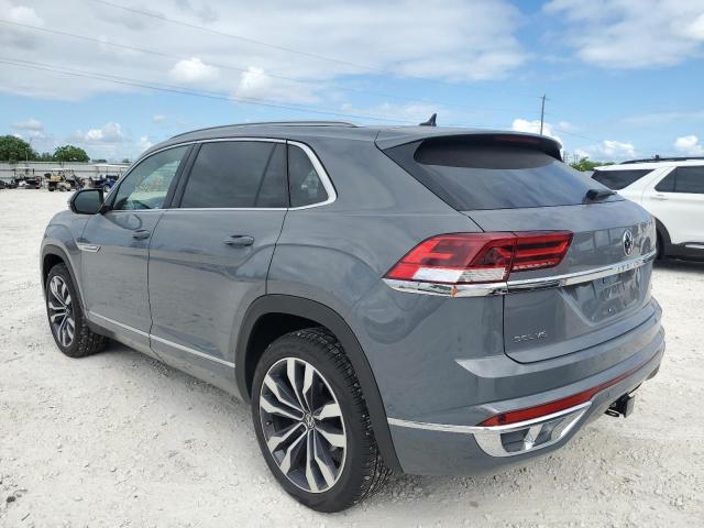 1V2FE2CA9MC235804 - 2021 VOLKSWAGEN ATLAS CROS Серый фото 3