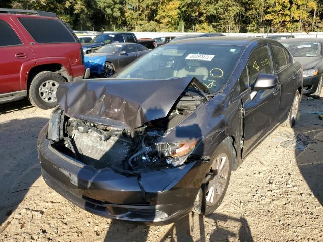 19XFB2F99CE006641 - 2012 HONDA CIVIC EXL 灰色 照片 2