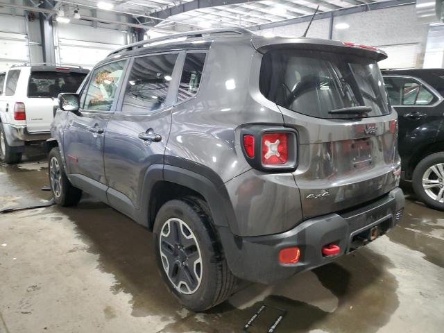 ZACCJBCBXHPF72718 - 2017 JEEP RENEGADE T GRAY photo 3