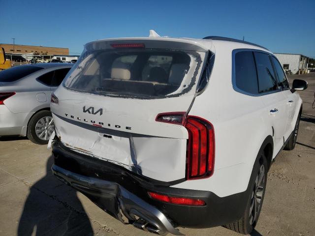 5XYP64HC9NG238997 - 2022 KIA TELLURIDE WHITE photo 9