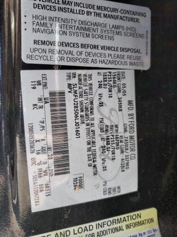 5LMFU28506LJ01601 - 2006 LINCOLN NAVIGATOR შავი ფოტო 10