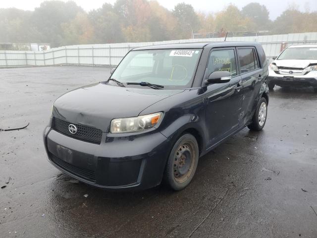 JTLKE50EX91080437 - 2009 TOYOTA SCION XB შავი ფოტო 2
