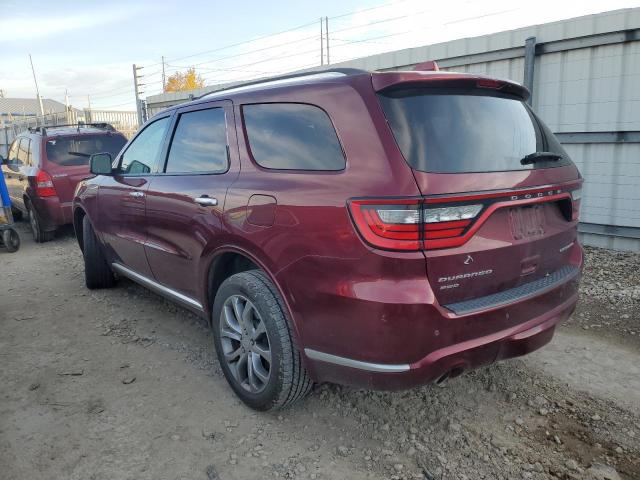 1C4RDJEG6GC****** - 2016 DODGE DURANGO CI MAROON photo 3