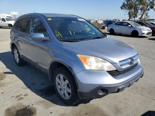 JHLRE38778C031674 - 2008 HONDA CR-V EXL BLUE photo 1