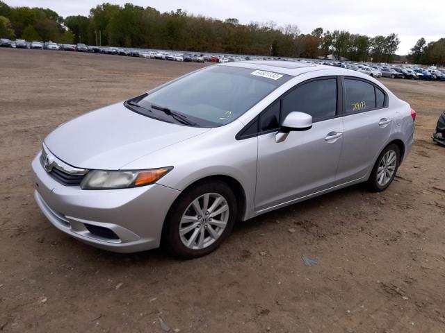 2HGFB2F94CH309168 - 2012 HONDA CIVIC EXL 银色 照片 2