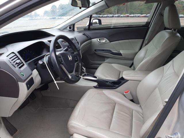2HGFB2F94CH309168 - 2012 HONDA CIVIC EXL 银色 照片 5