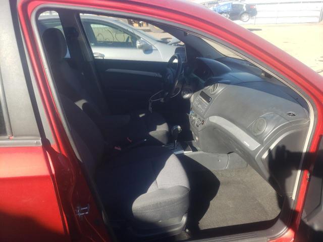 KL1TD5DE4BB258833 - 2011 CHEVROLET AVEO LS 红色 照片 5