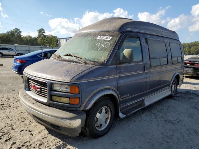 1GDFG15R4V1056023 - 1997 GMC SAVANA RV BLUE photo 2