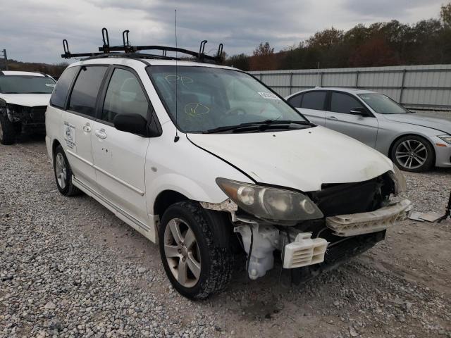 JM3LW28J450554046 - 2005 MAZDA MPV WAGON WHITE photo 1