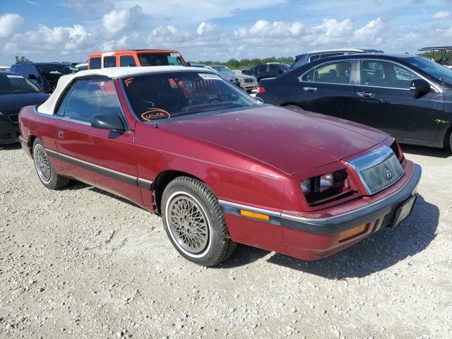 1C3XJ45K8KG152314 - 1989 CHRYSLER LEBARON 栗色 照片 4