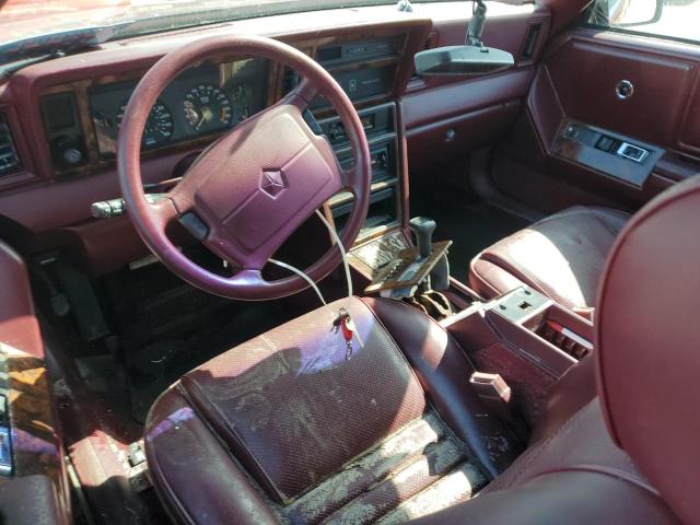 1C3XJ45K8KG152314 - 1989 CHRYSLER LEBARON 栗色 照片 8