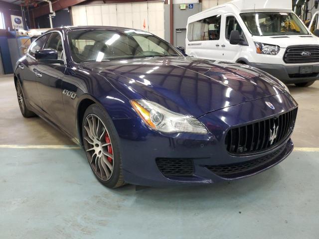 ZAM56PPAXF1141815 - 2015 MASERATI QUATTROPOR BLUE photo 1