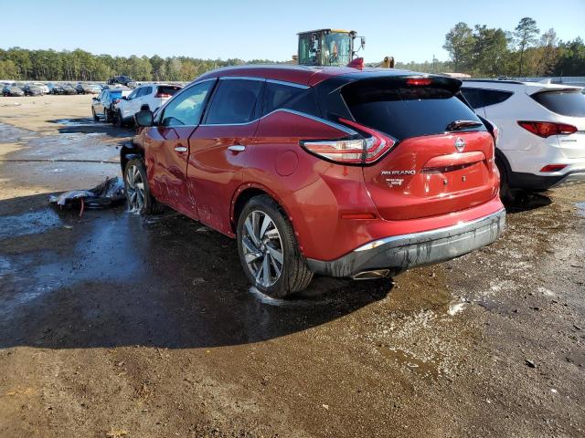 5N1AZ2MG3JN162394 - 2018 NISSAN MURANO S RED photo 3